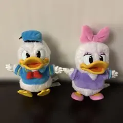 ドナルドダック＆デイジーダック ぬいぐるみセット