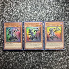 遊戯王【人気‼️】忍者マスターHANZO 英語版　ウルトラ3枚セット❗️