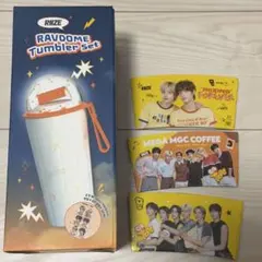 【新品未開封】RIIZE×MEGA COFFEE コラボMDタンブラー スリーブ