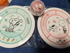 くら寿司 ピーナッツ プレート 2枚セット スヌーピーのサムネイル