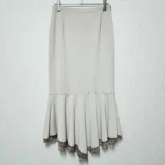 【伊太利屋 GK】（M）アシンメトリーヘムマーメイドスカート/フィット感/上品のサムネイル