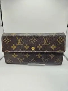 美品 ルイヴィトン長財布 モノグラム ポルトモネクレディ M61726