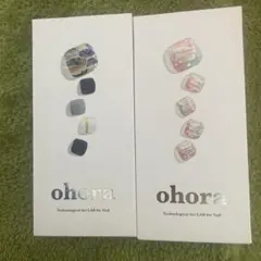 ohora フットネイルシールセット 2種