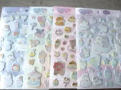 ゆめかわビックシール　ゆめかわ　セリア　ぷくぷく　シール　シール帳