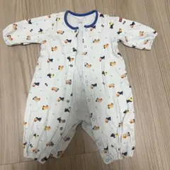 ミキハウス　ホットビスケッツ　 ツーウェイ・ドレスオール　60-70