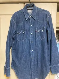 LEVIS LVC バレンシア 555 ウエスタンシャツ ショートホーン USA
