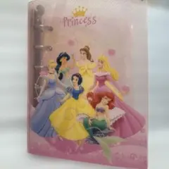 ディズニープリンセス 6穴バインダーメモ帳 アドレス帳