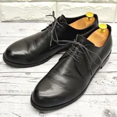 美品 PADRONE プレーントゥ 革靴 黒 ビブラム ダービーシューズ 本革のサムネイル