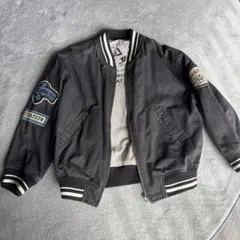 MA-1ジャケット 刺繍パッチ付き　リバーシブル