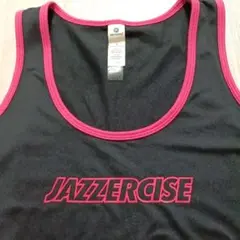 ジャザサイズタンクトップ ブラック/ピンク✨美品✨