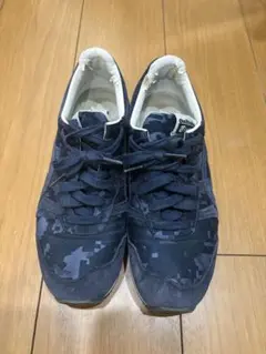 Onitsuka Tiger ネイビー 迷彩 スニーカー