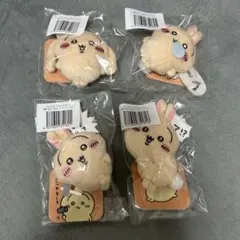ちいかわ　うさぎ　ぬいぐるみ・マスコット　ストラップ　ぬいぐるみバッジ　セット ちいかわ うさぎマスコットセット