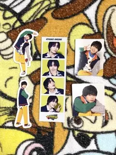 なにわ男子　popmall フォトカード　大西流星　フレークシール