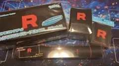 ポケモンカード　ロケット団　周辺サプライ　4点セット　ポケモンセンター限定