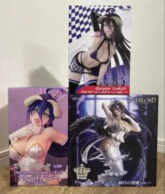 オーバーロード アルベド プライズフィギュア まとめ売り　3点セット