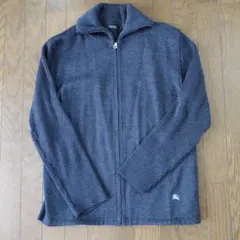 BURBERRY BLACK LABEL ダークグレー カーディガン L