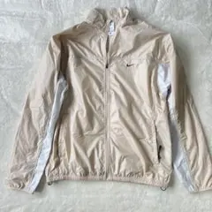 NIKE STORM-FIT ナイロンジャケットM ベージュ 軽量 防風 撥水