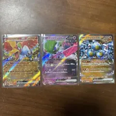 ヒビキのホウオウex RR テツノブジンex RR スナノケガワex RR