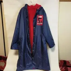 90sFILAビックロゴ刺繍ボアベンチコートフリーサイズ？