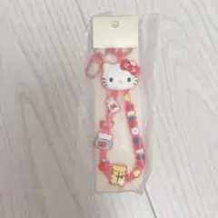 ★ サンリオキャラクター大賞 ラバーコードキーホルダー　キティ