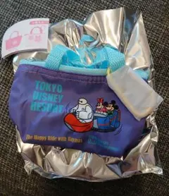 ディズニー　カプセルトイ　小物入れ　ベイマックスのハッピーライド