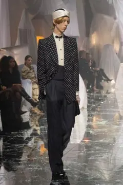 VALENTINO 25SS ウールギャバジンパンツ 48のサムネイル