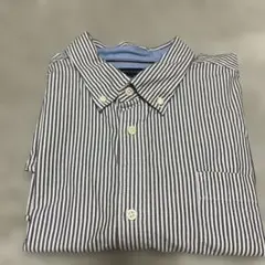 TOMMY HILFIGER ストライプ　ボタンダウンシャツ　メンズ　LL