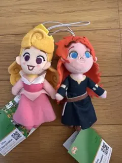 ディズニー100th　セレブレーションマスコット　オーロラ姫　メリダのサムネイル