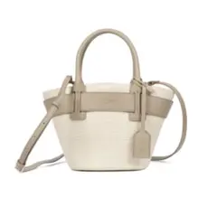 新品未使用Herlipto Palma Mini Tote Bag taupeのサムネイル