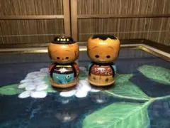 可愛いこけし二つセット