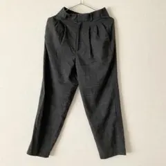 GU チェックパンツ グレー ジーユー Sサイズ　春秋