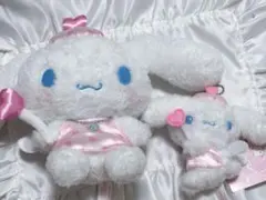 산리오 シナモン 夢みるエンジェル ぬいぐるみ マスコットホルダー