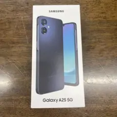 Samsung Galaxy A25 5G 本体 64GB ブラック