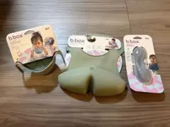 b.box シリコンビブ スナックカップ スプーンのサムネイル