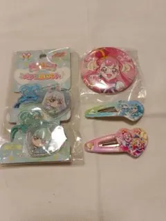 わんだふるぷりきゅあ　ヘアゴム・ヘアクリップ