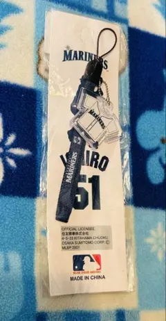 イチローのマリナーズ携帯ストラップ ザ・逸品堂】商品一覧 / 「シアトルマリナーズ」イチロー携帯