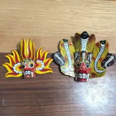 メキシコ製 スカル 置物 4個セット カラフル - メルカリ
