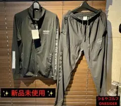 ✨新品タグ付 つるやゴルフ ONESIDERワンサイダー メンズM 上下セット✨