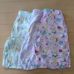 すみっコぐらし ハーフパンツ 100cm 3点セット