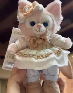 リーナベルぬいぐるみSS＆キーチェーン❣️写真の子セット‼️新品タグ付き 香港ディズニー限定 リーナベル ぬいぐるみss&キーチェーン