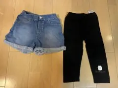 UNIQLOデニムパンツ&スパッツ 120cm