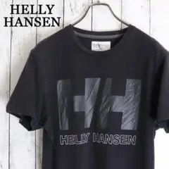 望*月様 ヘリーハンセン　ビッグロゴ　渋サーフ系　オールブラック　同色プリント