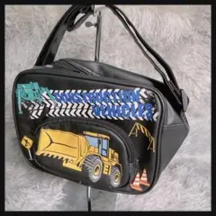新品✨ Kids Foret 通園バッグ ショルダー 働く車 重機 男の子のサムネイル