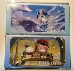 原神 GIGOコラボ チケットファイル チケットホルダー　セット　45枚 原神 GIGOコラボ チケットファイル チケットホルダー セット 45