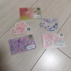 スターバックスカード　SAKURA 5枚セット