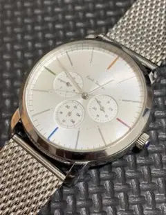 【稼働品】Paul Smith クロノグラフ　腕時計　メッシュベルトのサムネイル
