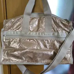 レスポートサック ボストンバッグ パイソン