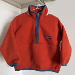 Patagonia キッズ フリース シンチラ ハーフジップ 3-4