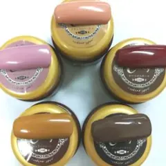 ジェルネイル 5色セット ベージュ ブラウン