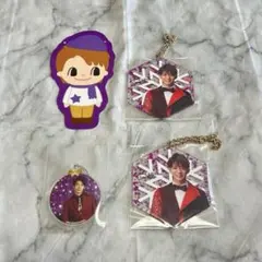 【新品未開封】岸優太 4点セット セブンイレブンクリスマスコラボ オーナメントのサムネイル